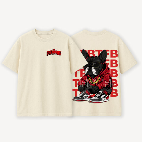 TFB Street Alpha —Oversized Tee ( Off-white )