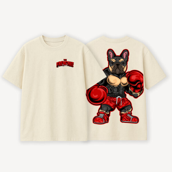 Blaze Boxer- Oversized Tee ( Off-white )