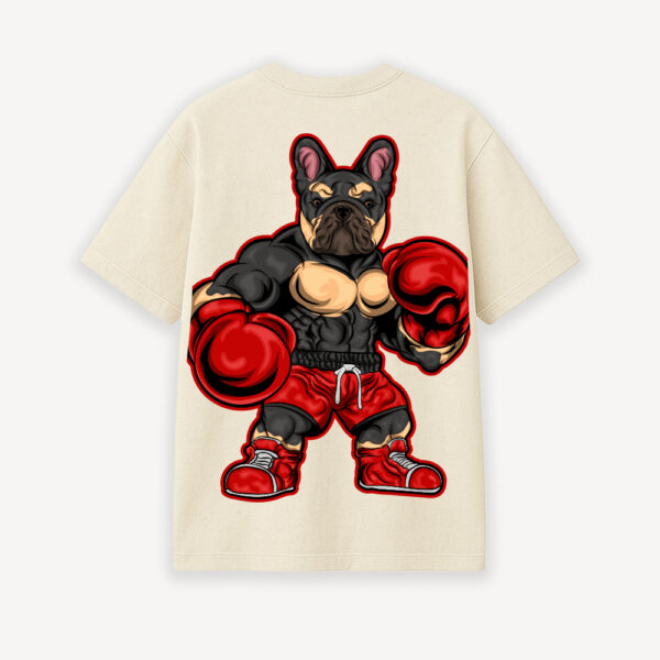 Blaze Boxer- Oversized Tee ( Off-white )