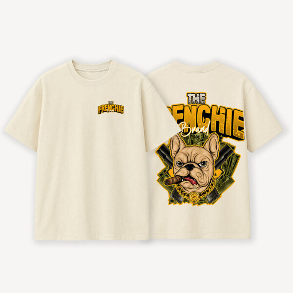 Frenchie Boss Tee ( Off-white )