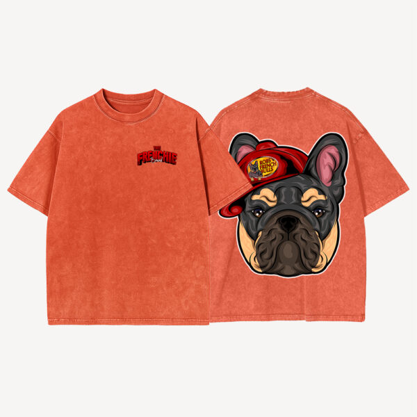 TFB Blaze Oversized Tee ( Washed Red )