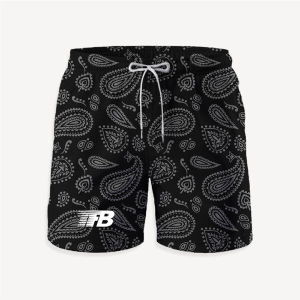 TFB Midnight Paisley Shorts